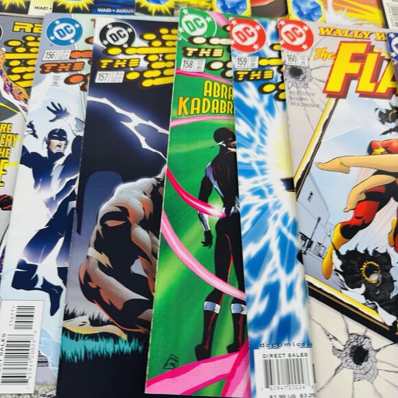 The Flash 143-151 153-160 162 lot (Volume 2 DC) Wally West - Picture 6 of 7